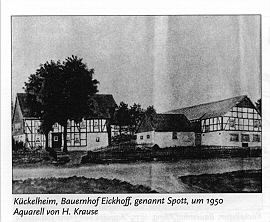Painting - Spott Hof, 1950
