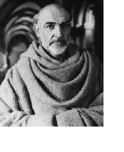 Sean Connery as he appeared in "The Name of the Rose"