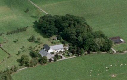 Aerial view of the Grobbel Hof, 13 Sept 2003.