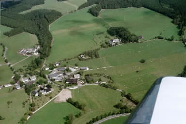 Aerial view of Obringhausen, 13 Sept 2003.