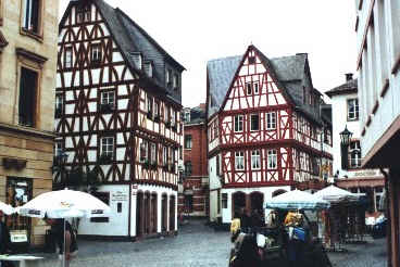 Rudesheim - upper part of town
